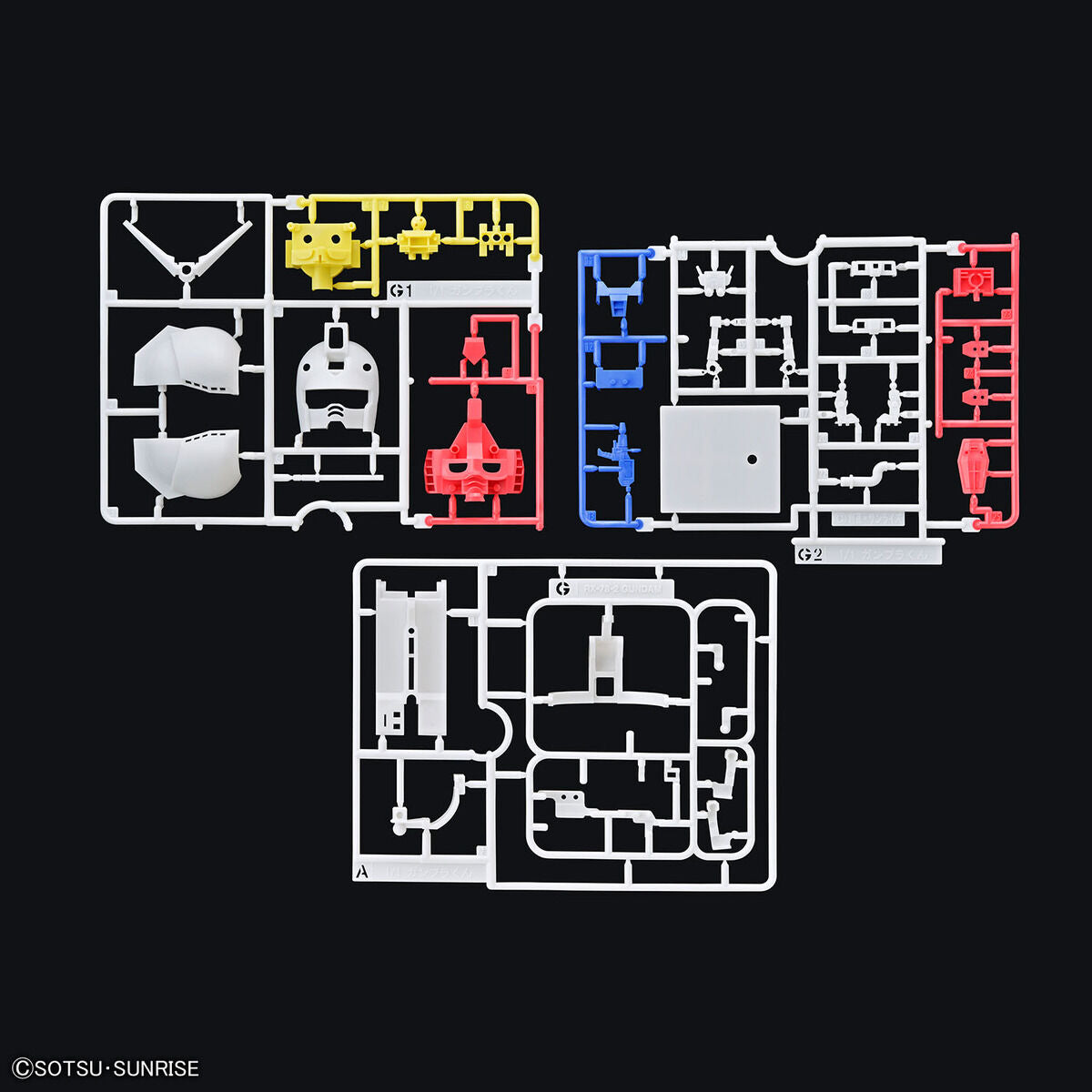 1/1 Gunpla-kun DX set (with runner version parts)