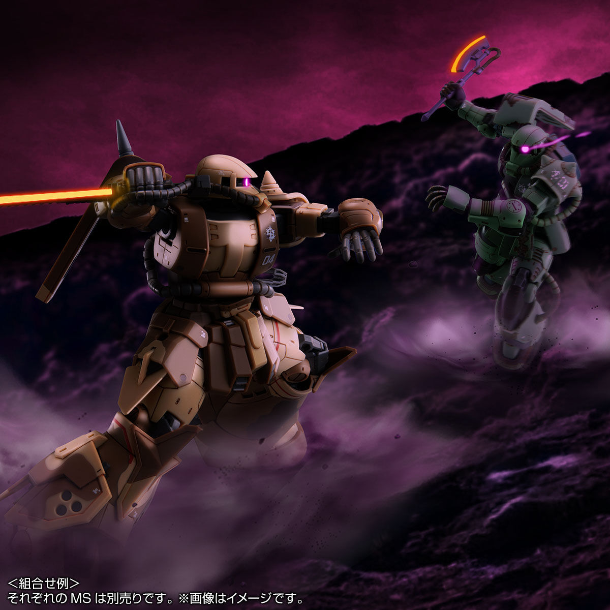 HG 1/144 High Mobility Type Zaku Ground Use (Selma Machine)