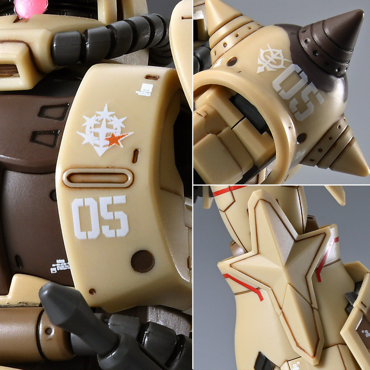 HG 1/144 High Mobility Type Zaku Ground Use (Danan Machine) Premium Bandai