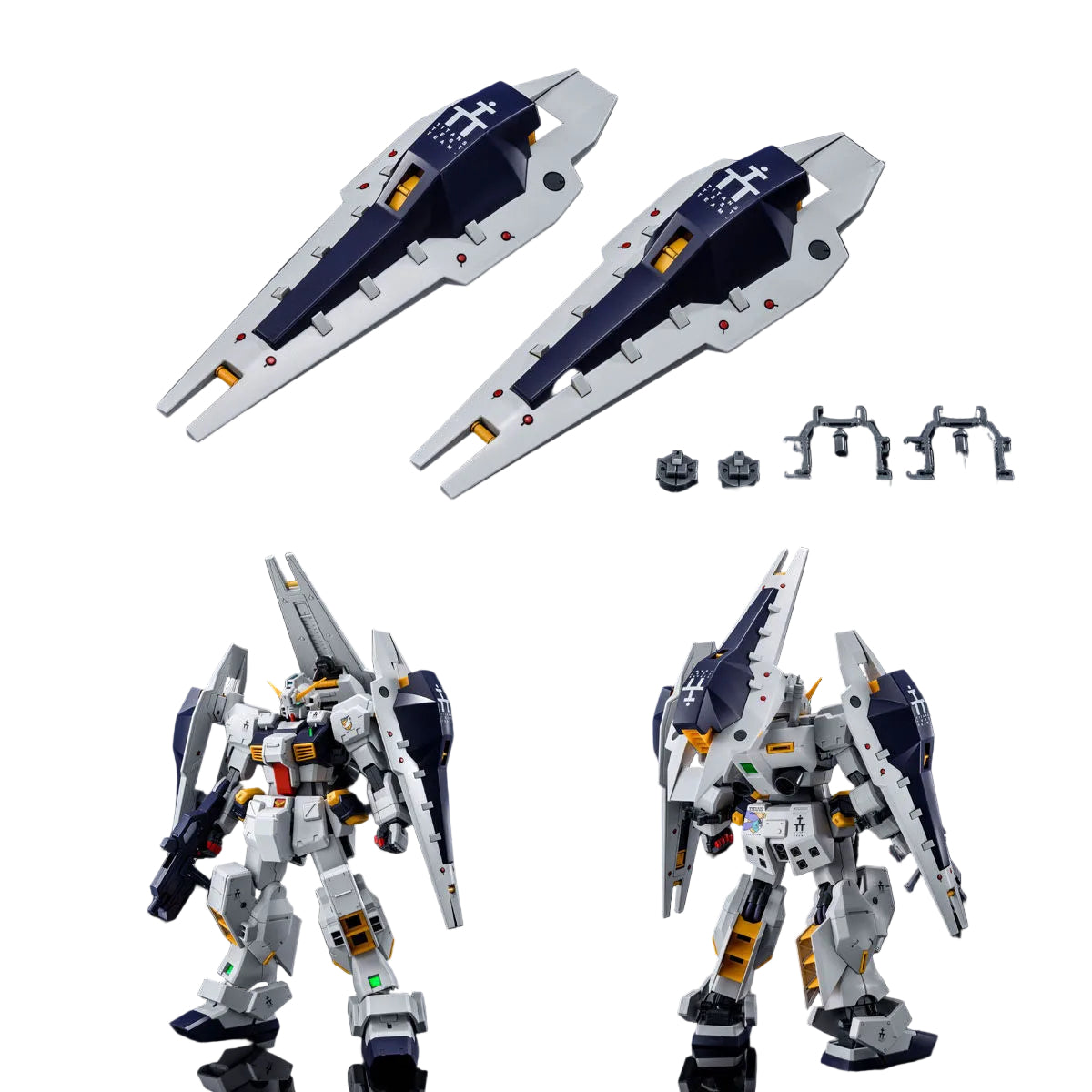 MG 1/100 Gundam TR-1 Hazel Custom Shield Booster Expansion Set Premium Bandai - Gunpla - Master Grade by Bandai Spirits