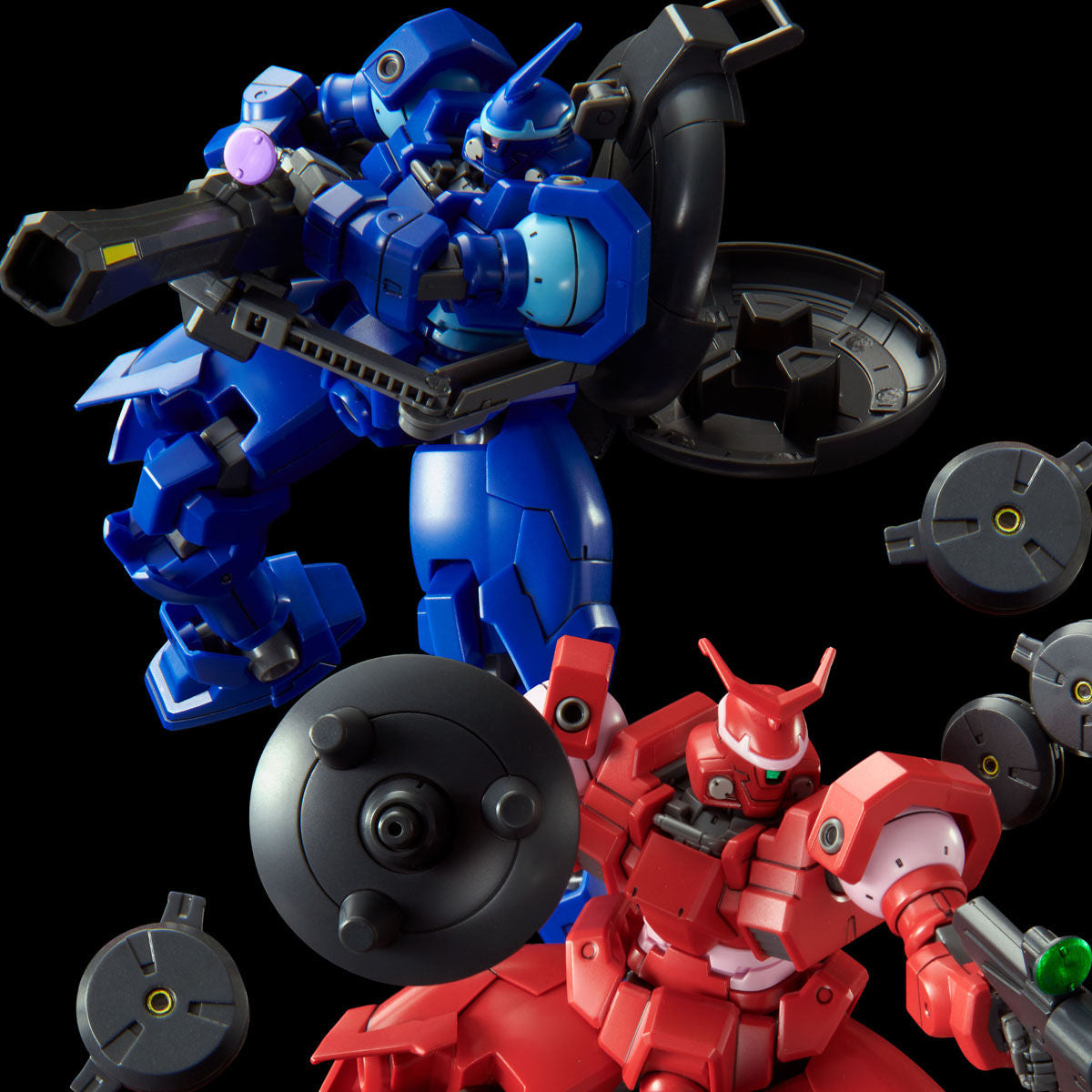 Mobile Suit Gundam Wing HG 1/144 Viate & Merikurius Gunpla