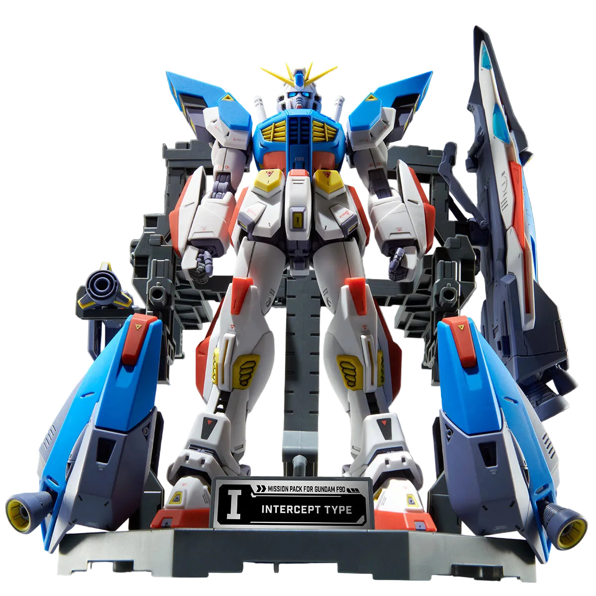MG GUNDAM F90 2種セット MG 1/100 Gundam F90 Mission Pack Dedicated Hanger Set of 2