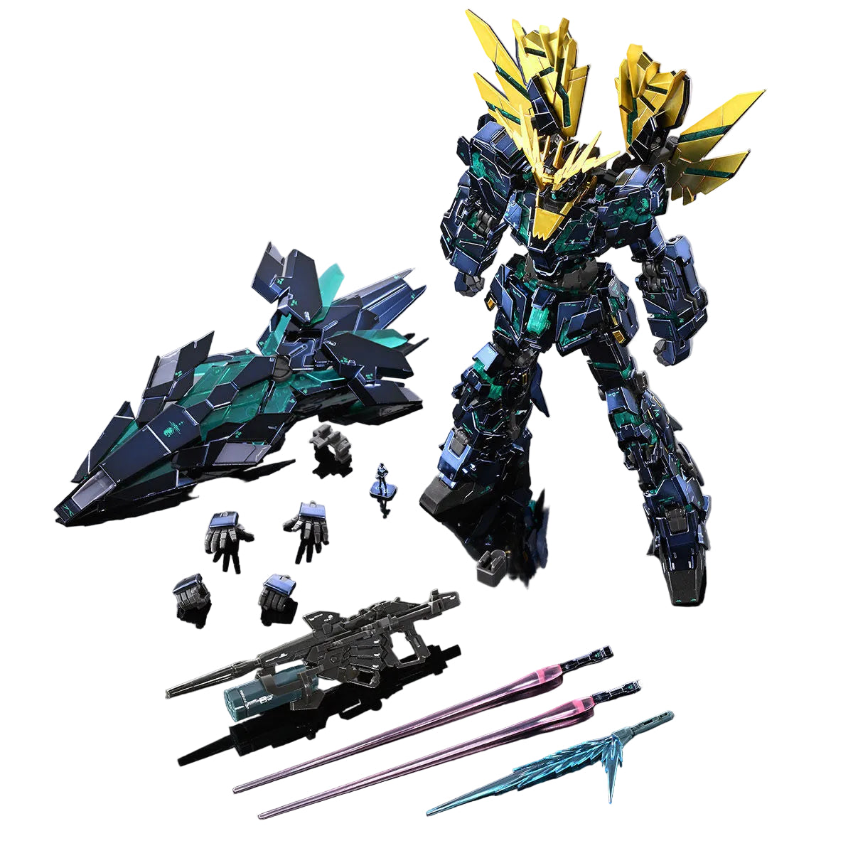 RG 1/144 Unicorn Gundam 2nd Unit Banshee Norn Final Battle Version Special Coating - Gunpla by Bandai Spirits