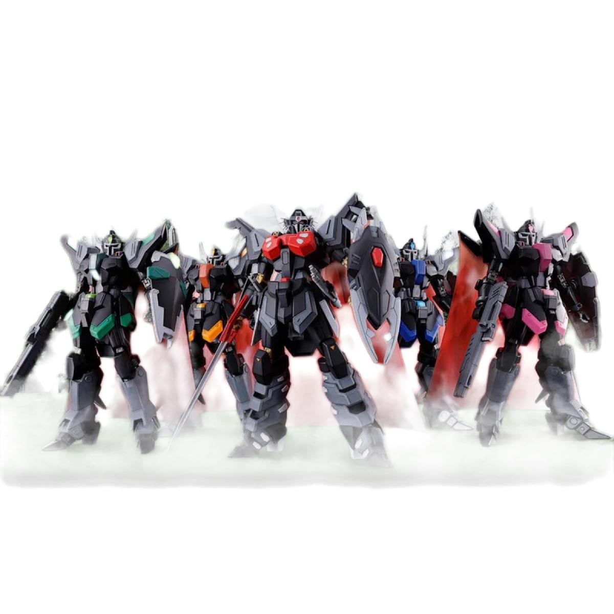 HG 1/144 Black Knight Squadron Lacerta Set (Dra-Liderard's Machine, Daniel's Machine & Ryu's Machine) - Gunpla - HG by Bandai Spirits