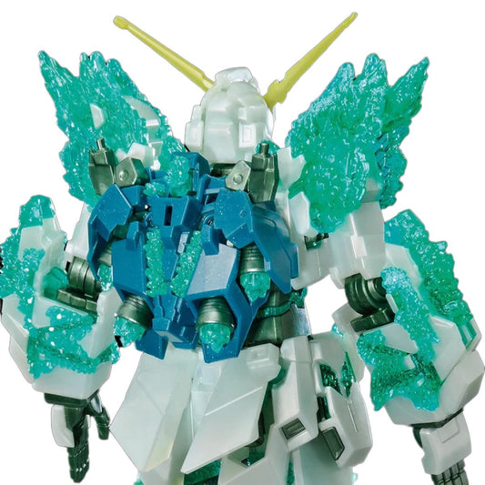 HG 1/144 Gundam Base Limited Unicorn Gundam Corpo Cristallino Luminoso
