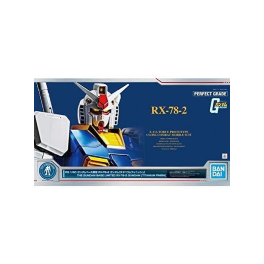 PG 1/60 RX-78-2 Gundam Titanium Finish Gundam Base Limited