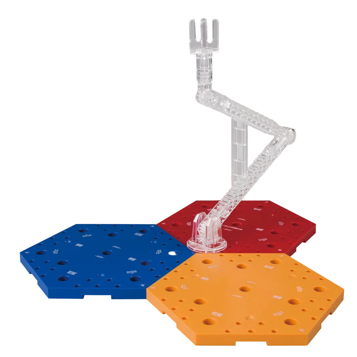 Gundam Base Limited Action Base 4 Tricolor Color - Gunpla - Display Stands by Bandai Spirits