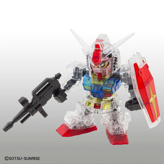 SD Gundam Cross Silhouette Gundam Base Limited RX-78-2 Gundam Clear Color - Gunpla - SD/BB by Bandai Spirits