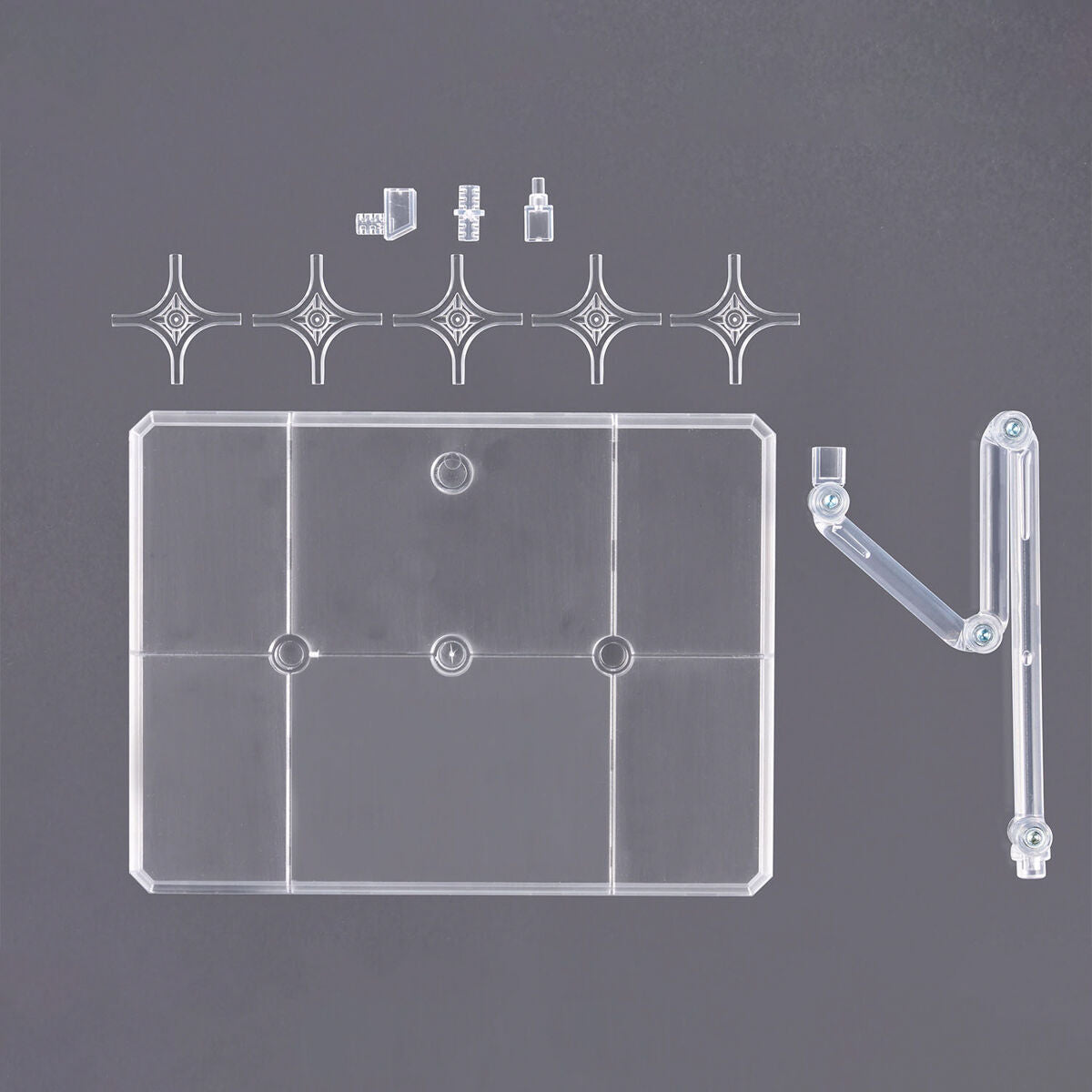 Action Base 8 Clear Color - Display Stand by Bandai Spirits