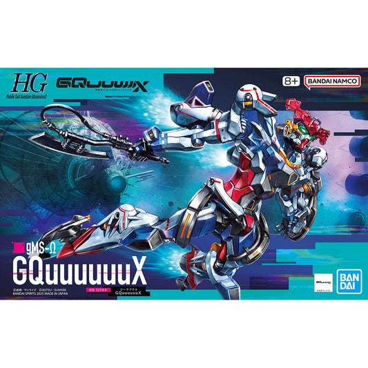 Bandai HG 1/144 GQuuuuuuX Mobile Suit Gundam GQuuuuuuX - Gunpla - High Grade by Bandai Spirits