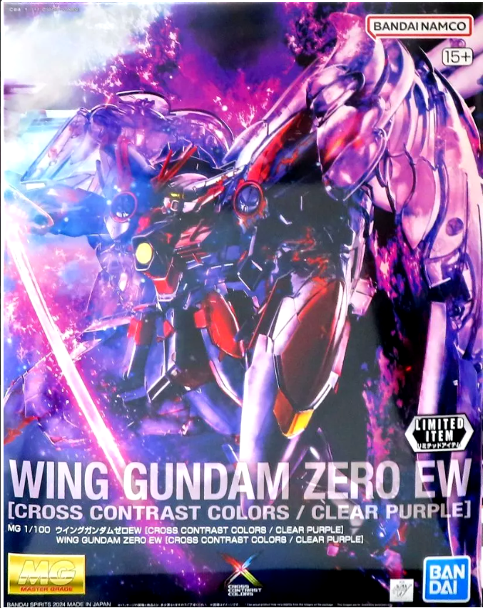 MG 1/100 Wing Gundam Zero EW Cross Contrast Colors / Clear Purple – Hyper Plamo Festival 2024 (New Mobile Report Gundam Wing) - Gunpla - MG by Bandai Spirits