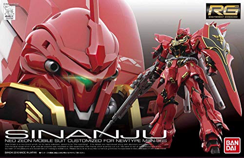 RG 1/144 MSN-06S Sinanju - Gunpla by Bandai Spirits
