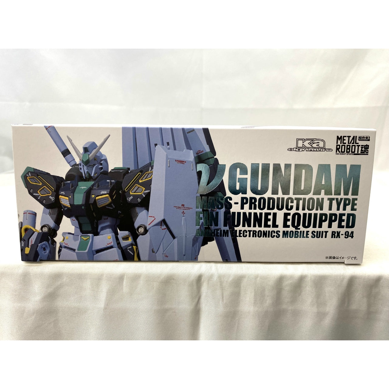 Mobile Suit Gundam: Char's Counterattack METAL ROBOT Spirits (Ka signature) <SIDE MS> Mass-produced Nu Gundam (equipped with fin funnels) Premium Bandai Brand new and unopened