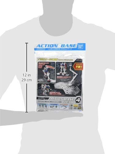 BANDAI SPIRITS Action Base 4 Clear Plastic Model
