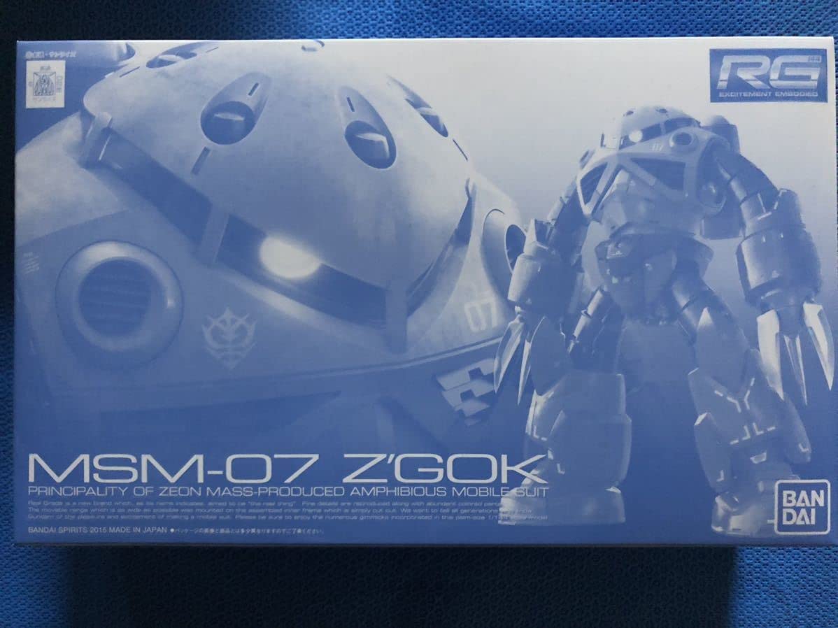 Mobile Suit Gundam RG 1/144 Mass-Produced Z'Gok Premium Bandai Gunpla