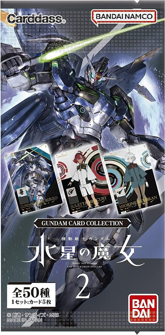 Gundam Card Collection GANDAM CARD COLLECTION Mobile Suit Gundam Witch of Mercury 2 Box