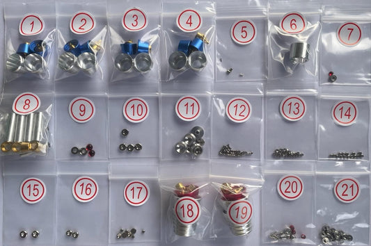 PG 1/60 Metal Vernier Set for Unicorn Gundam (Mobile Suit Gundam UC) (PG 1/60 Metal Vernier Set for RX-0 Unicorn Gundam Perfectibility & Divine Expansion Set)