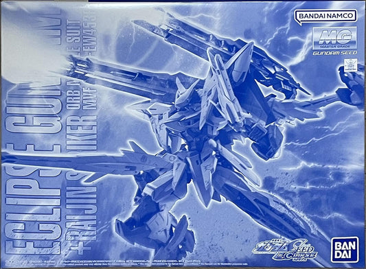 MG 1/100 Eclipse Gundam Raijin Equipped ECLIPSE GUNDAM + RAIJIN STRIKER Gundam SEED Premium Bandai Limited - Gunpla by Bandai Spirits
