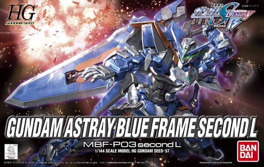 BANDAI SPIRITS HG Mobile Suit Gundam SEED DESTINY MBF-P03R Gundam Astray Blue Frame Second L 1/144 scale