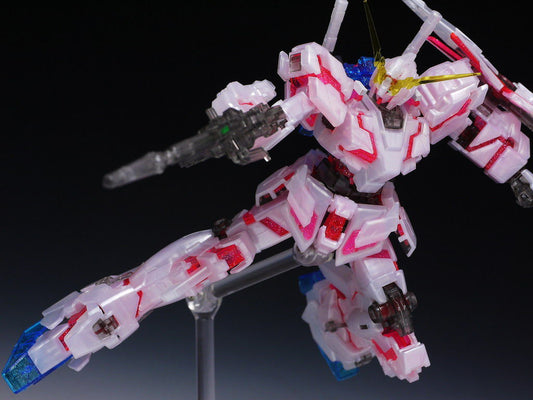 HGUC 1/144 Unicorn Gundam Destroy Mode Theater Limited NT-D Pearl Clear Ver. (Mobile Suit Gundam UC episode 2 Red Comet Theater Limited)