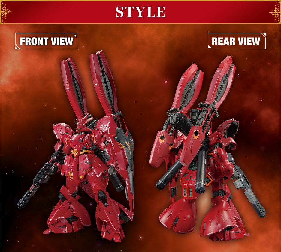 GUNDAM SIDE-F RG 1/144 MSN-04FF Sazabi