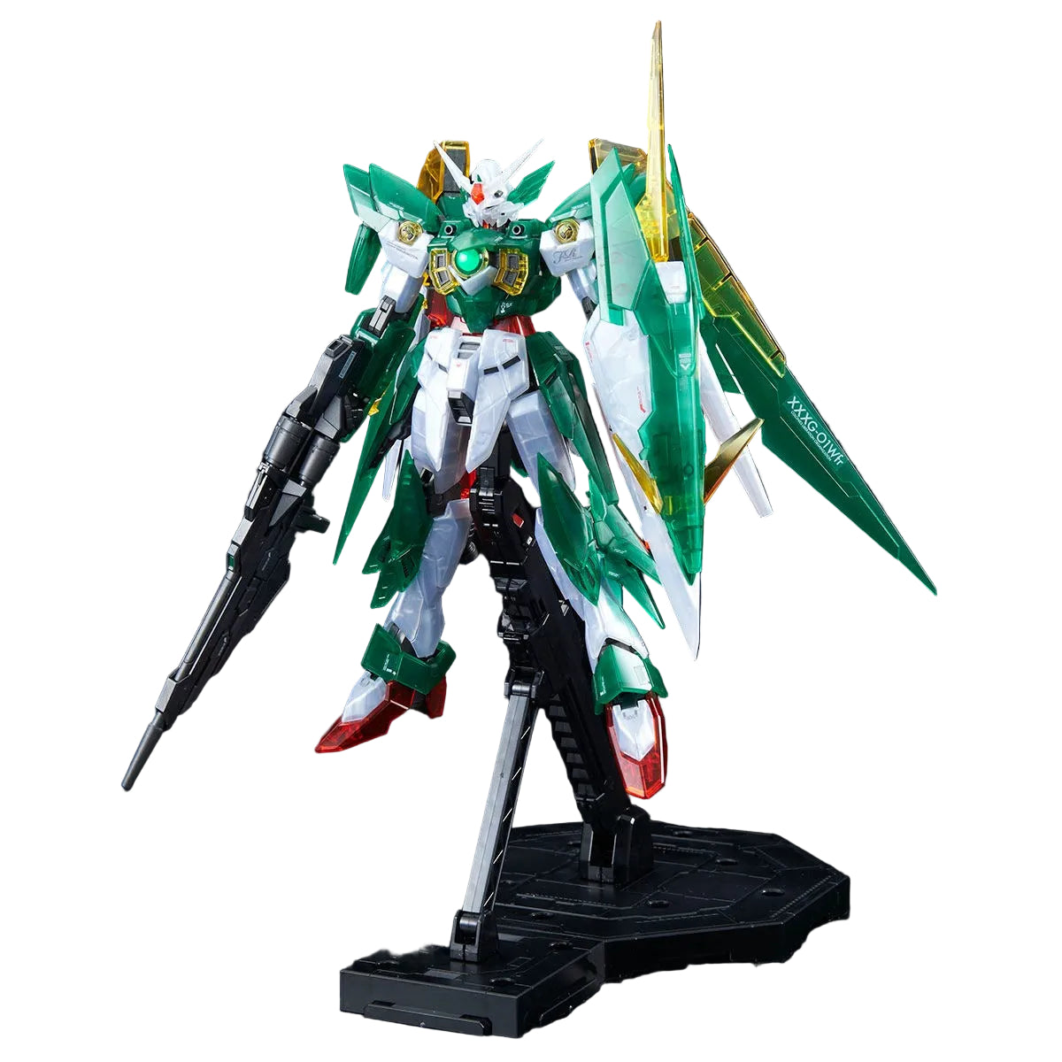 MG 1/100 Gundam Fenice Rinascita Clear Color Gundam Base Limited - Gunpla - Master Grade by Bandai Spirits