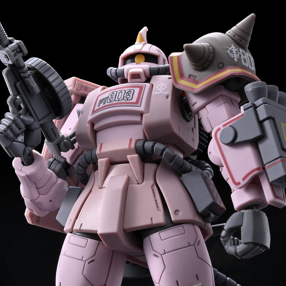 HG 1/144 Zaku Desert Type Pink Panther forces Premium Bandai Gunpla