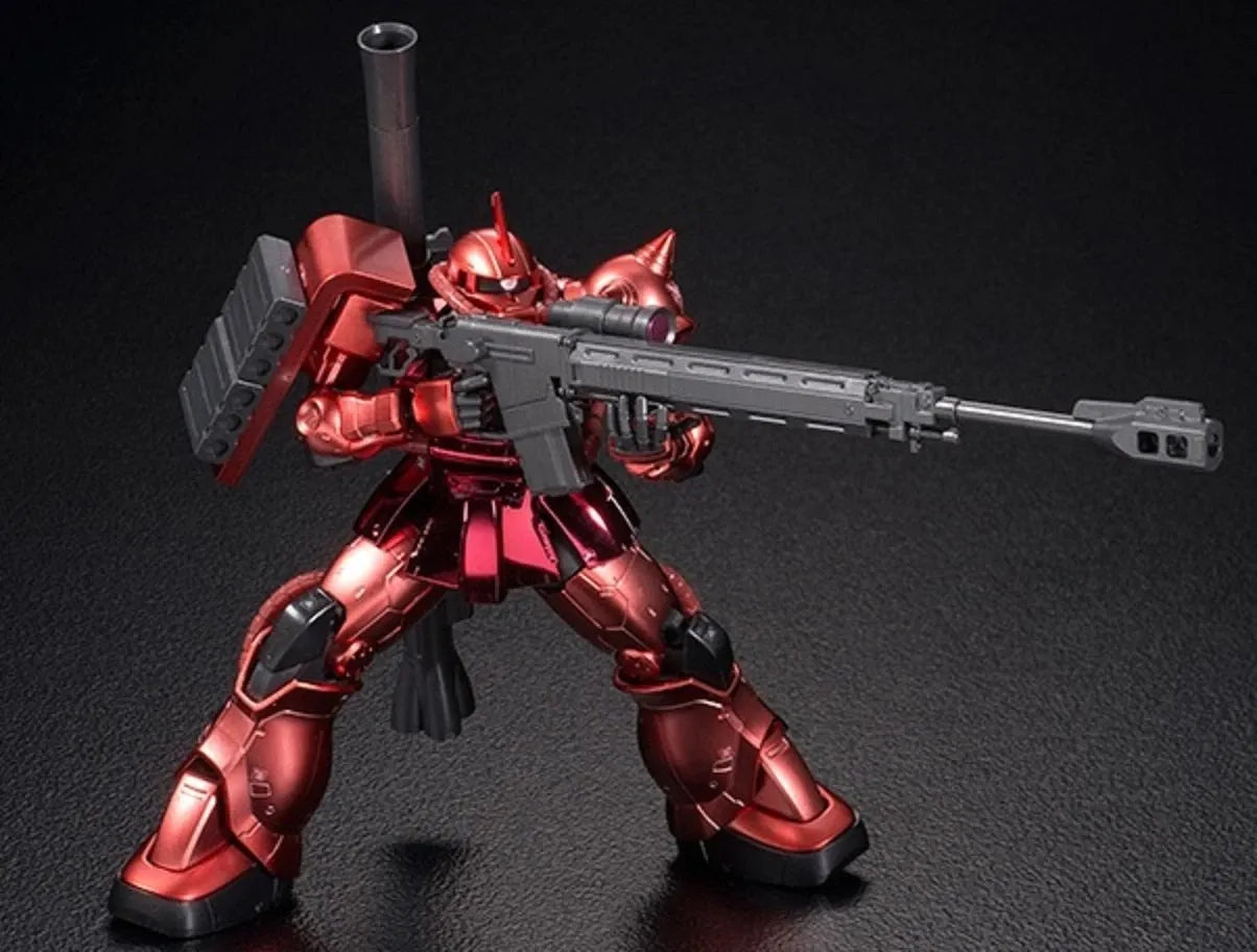 HG 1/144 Char for Zaku II Metallic Ver. Event limited Plastic model kit Gunpla