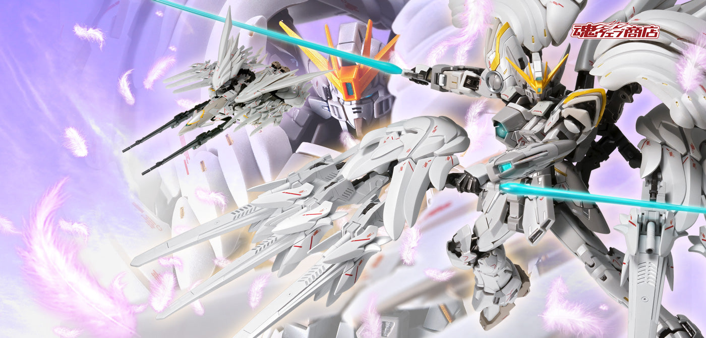BANDAI GUNDAM FIX FIGURATION METAL COMPOSITE Wing Gundam Snow White Prelude