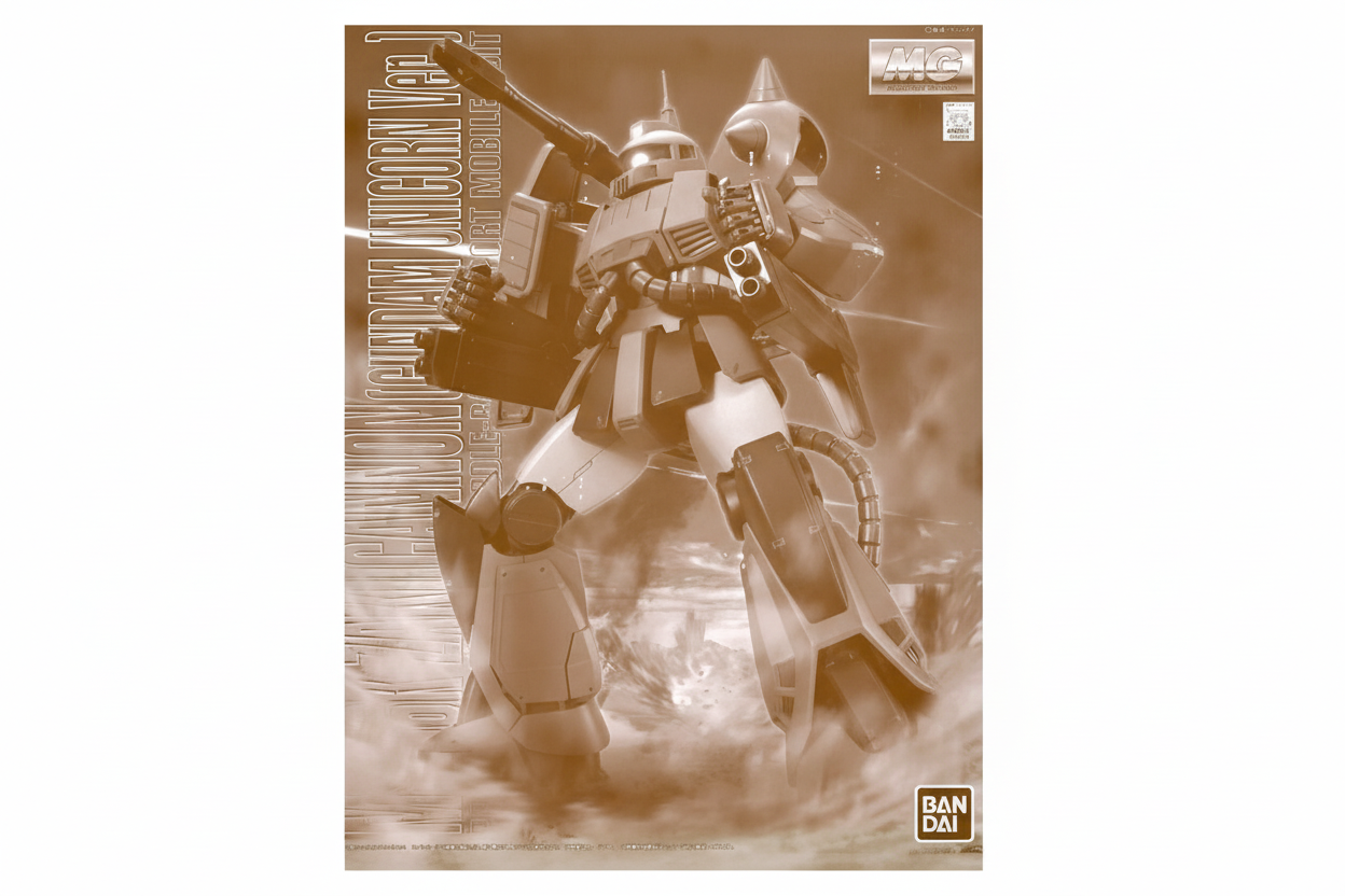 MG 1/100 Zaku Cannon (Unicorn Color Ver.) - Mobile Suit Gundam UC - Premium Bandai - Gunpla by Bandai Spirits