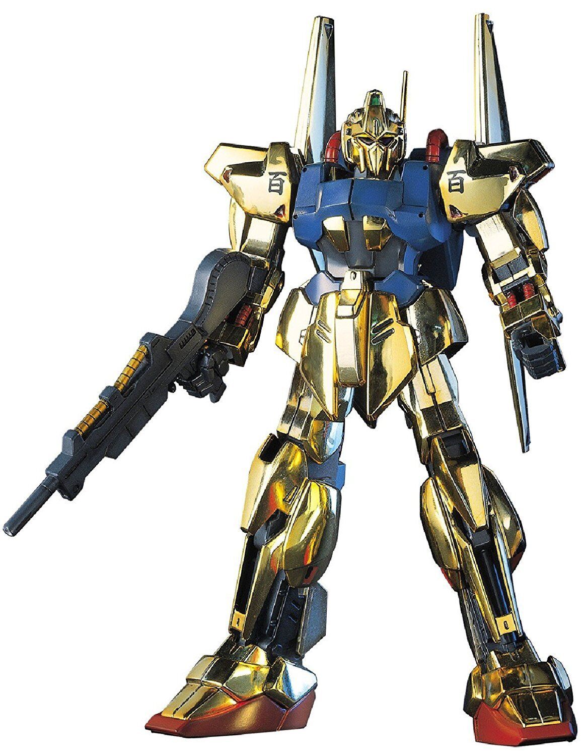 HGUC 1/144 MSN - 00100 Gold Hyakushiki (Mobile Suit Z Gundam) From Japan Gunpla