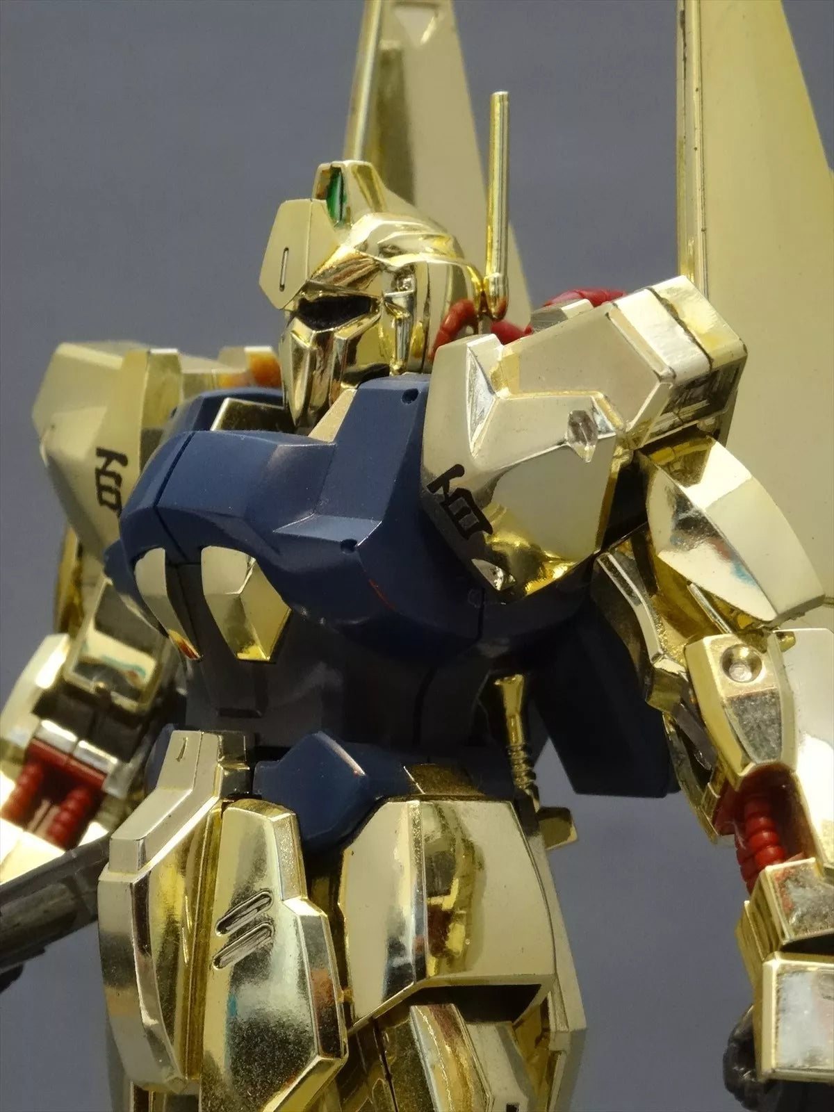 HGUC 1/144 MSN - 00100 Gold Hyakushiki (Mobile Suit Z Gundam) From Japan Gunpla