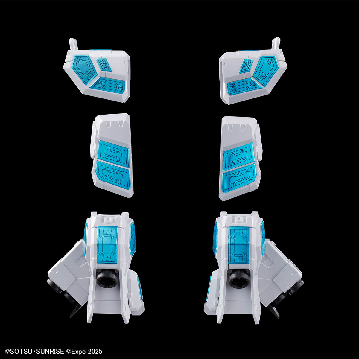 Osaka Kansai Expo "GUNDAM NEXT FUTURE PAVILION" EXPO2025 ENTRY GRADE 1/144 RX-78F00/E Gundam Option Parts Set (EX-001 Grass Feather Equipment)
