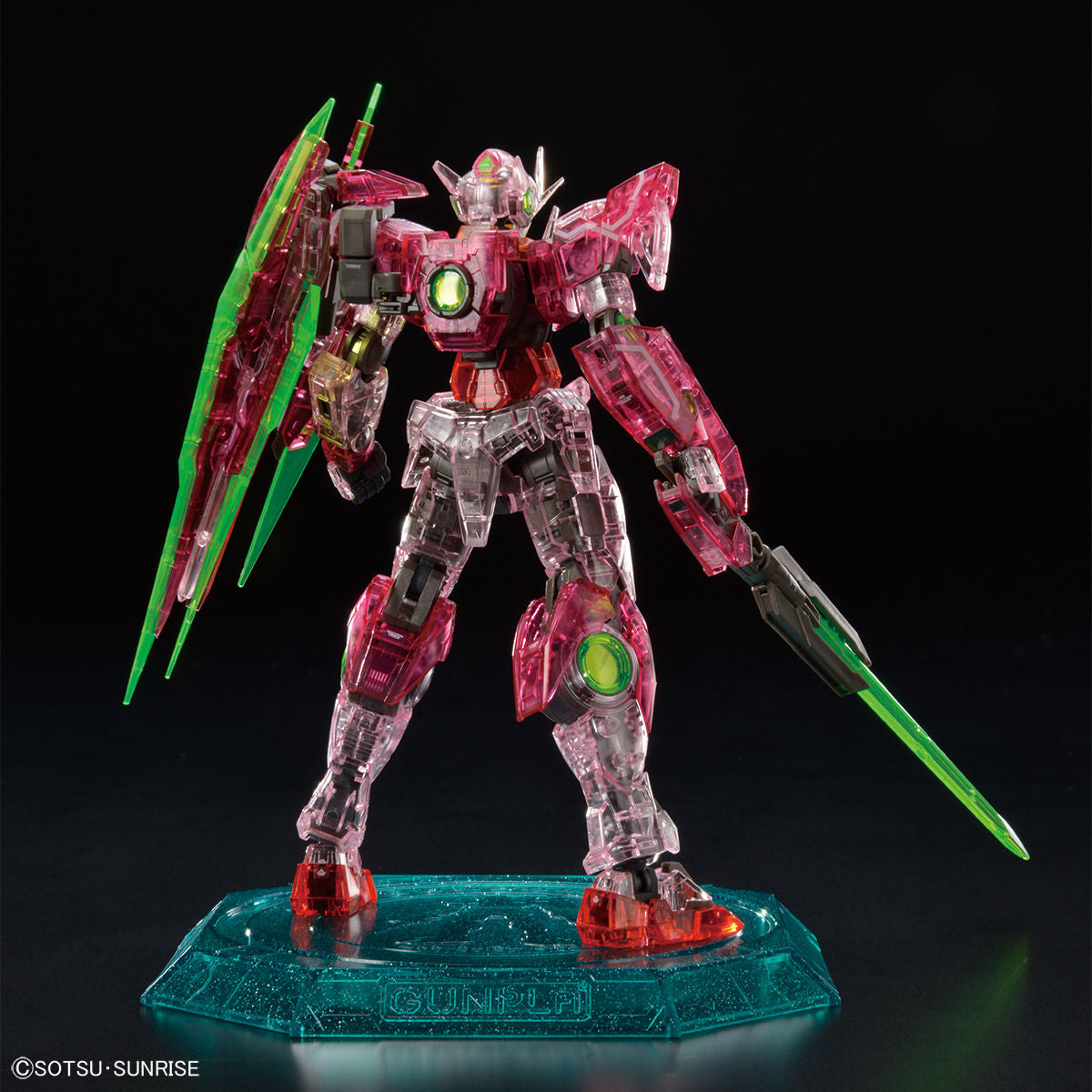 Gundam Base Limited RG 00 Quanta Trans-Am Clear 1/144
