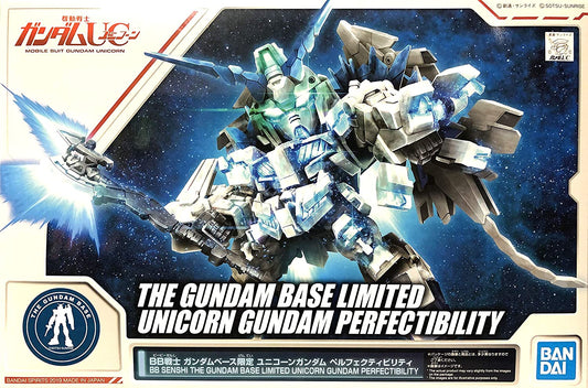 bb warrior gundam base limited unicorn gundam perfectibility