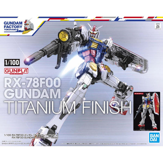 1/100 RX-78F00 Gundam Titanium Finish - Gunpla - 1/100 by Bandai Spirits