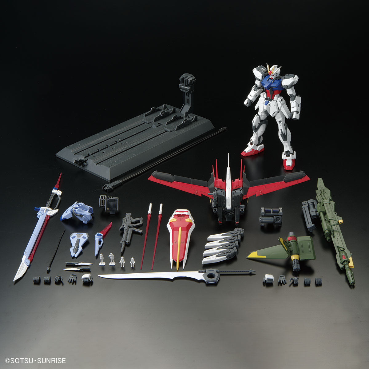 MG 1/100 Gundam Base Limited Perfect Strike Gundam Grand Slam Equipped Type