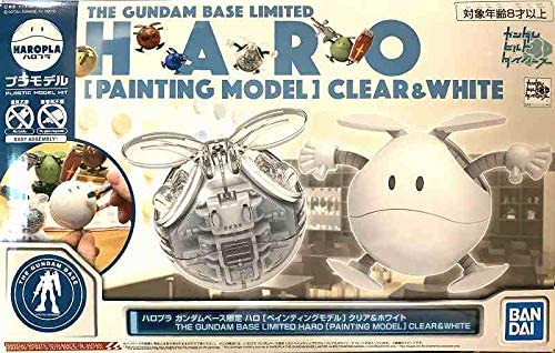 Haropla Gundam Base Limited Haro Painting Model Clear & White - Gunpla - SD/Haropla by Bandai Spirits