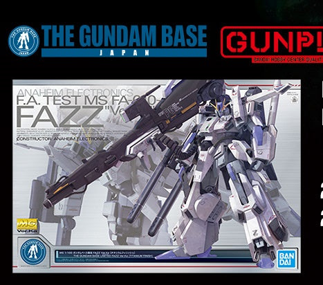MG 1/100 Gundam Base Limited FAZZ Ver.Ka Titanium Finish - Gunpla - Master Grade by Bandai Spirits