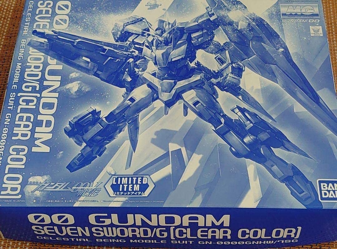 MG 1/100 00 Gundam Seven Sword/G Clear Color - Gunpla - Master Grade by Bandai Spirits