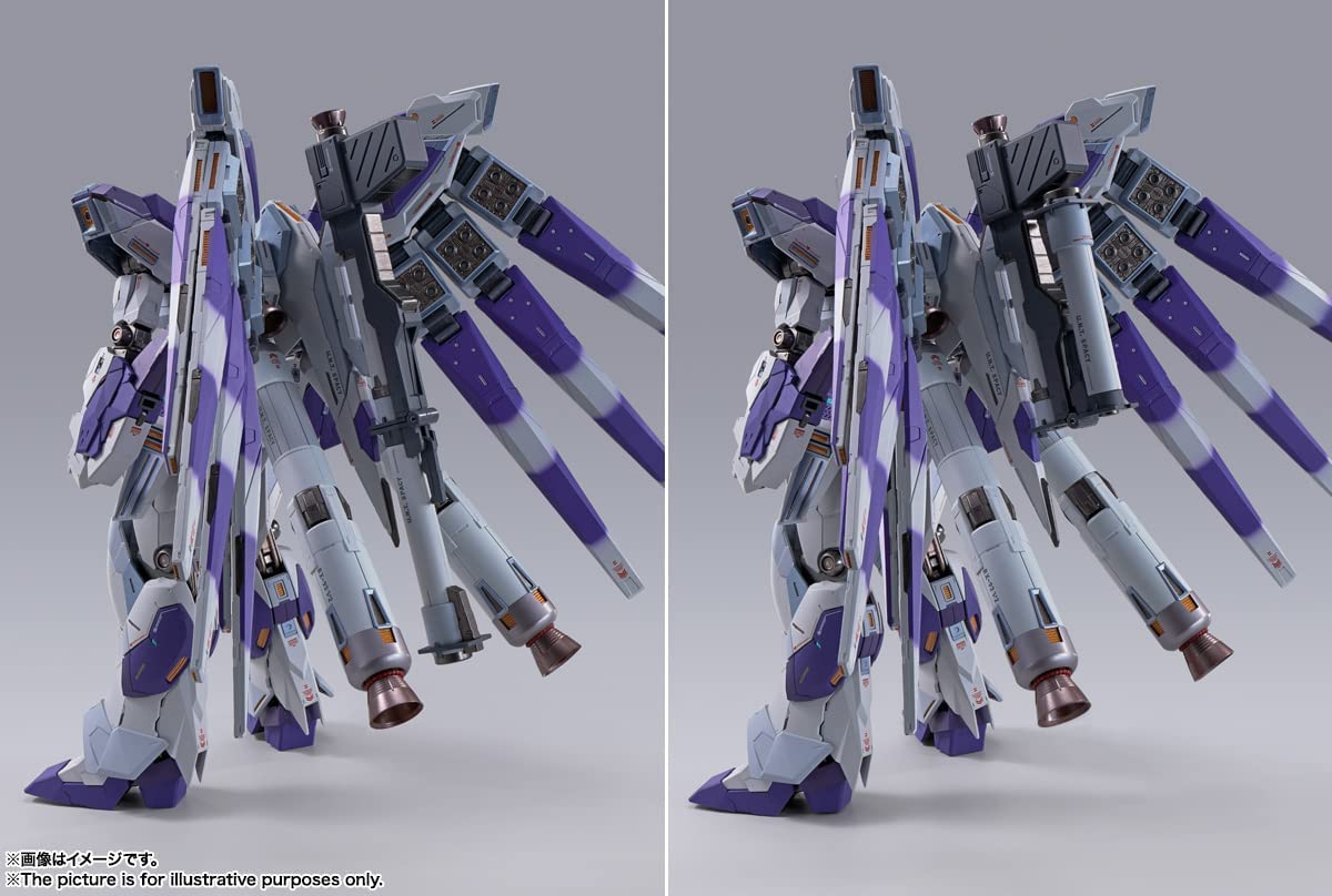 METAL BUILD Mobile Suit Gundam Char's Counterattack Beltorchika Children Hi-ν Gundam about 205mm ABS & PVC & die-cast painted action figure BAS62996