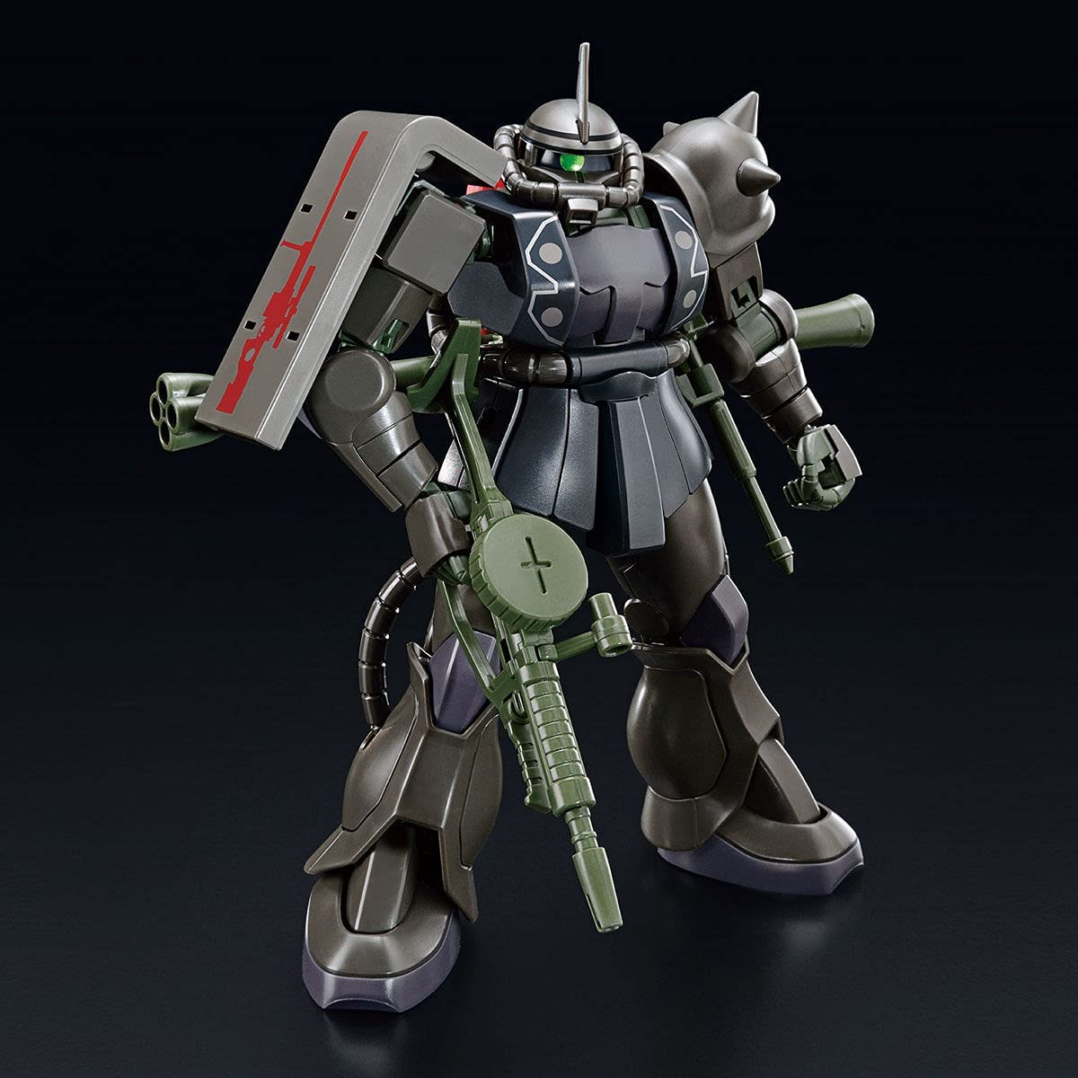 ENTRY GRADE Conan Edogawa (Char's Zaku II color) & HG 1/144 Char's Zaku II (Akai Shuichi color)