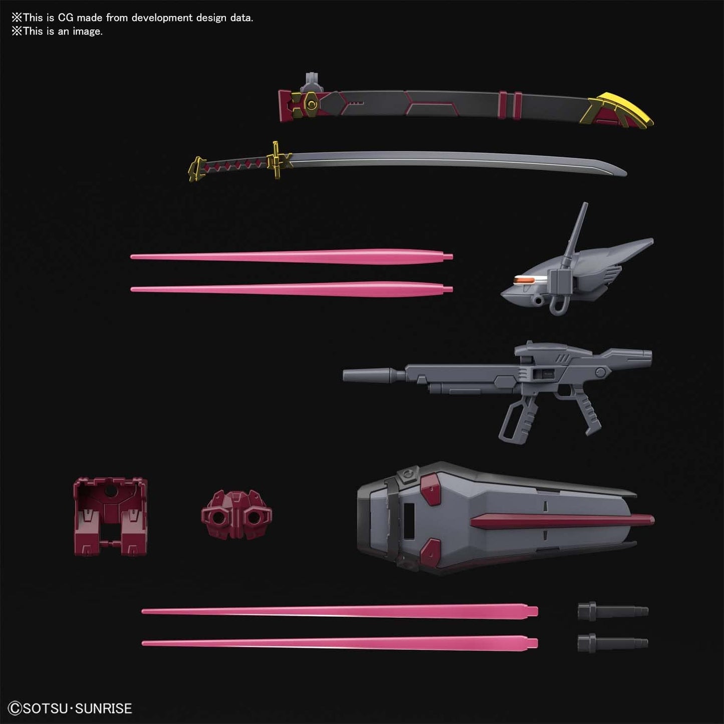 bandai hobby hg gundam breaker batlog gundam astray red frame inversion