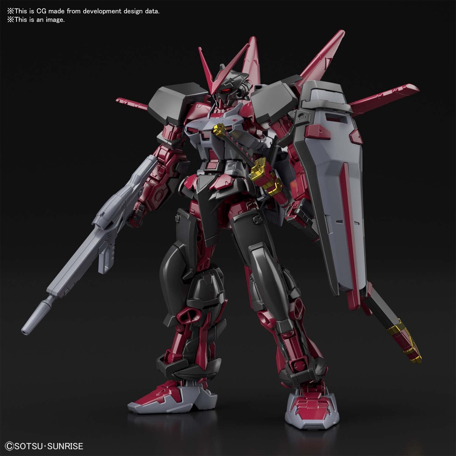 bandai hobby hg gundam breaker batlog gundam astray red frame inversion