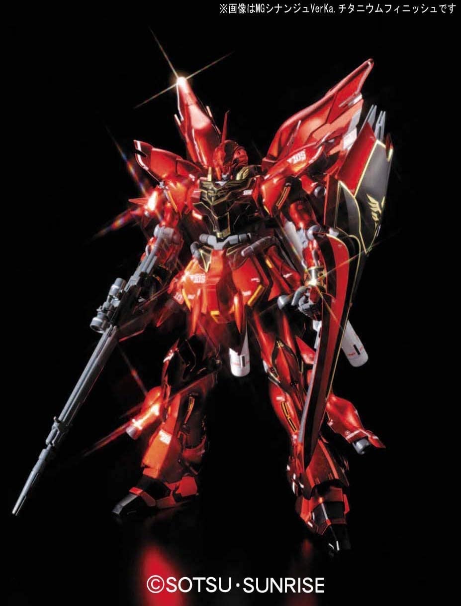 HGUC Mobile Suit Gundam UC MSN-06S Sinanju Titanium Finish 1/144 Scale
