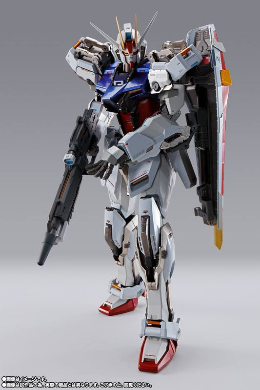 METAL BUILD Strike Gundam "Mobile Suit Gundam SEED" Strike Gundam - Heliopolis Rollout Ver. - Approx. 180mm ABS & PVC & die-cast painted action figure