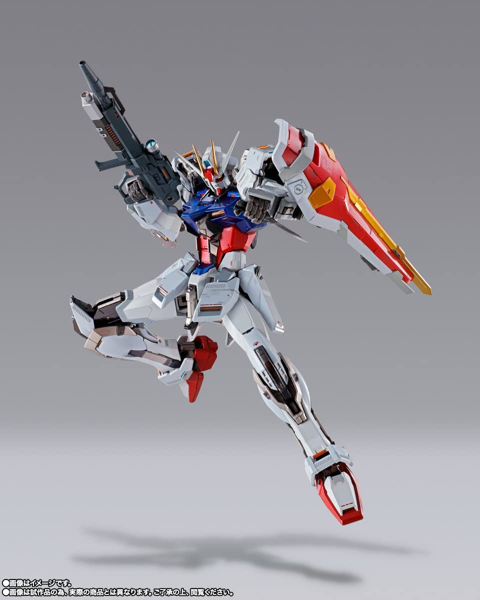METAL BUILD Strike Gundam "Mobile Suit Gundam SEED" Strike Gundam - Heliopolis Rollout Ver. - Approx. 180mm ABS & PVC & die-cast painted action figure