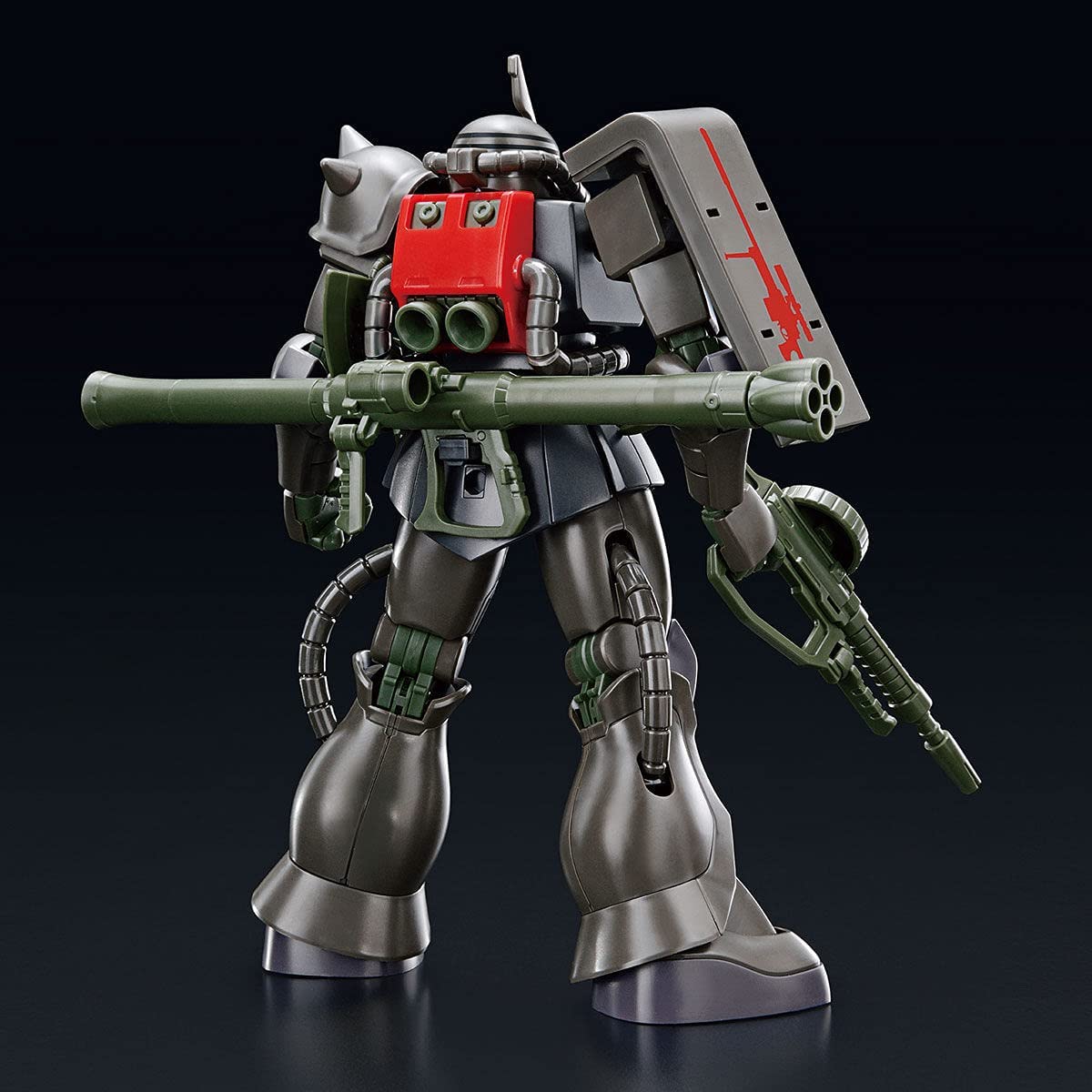 ENTRY GRADE Conan Edogawa (Char's Zaku II color) & HG 1/144 Char's Zaku II (Akai Shuichi color)