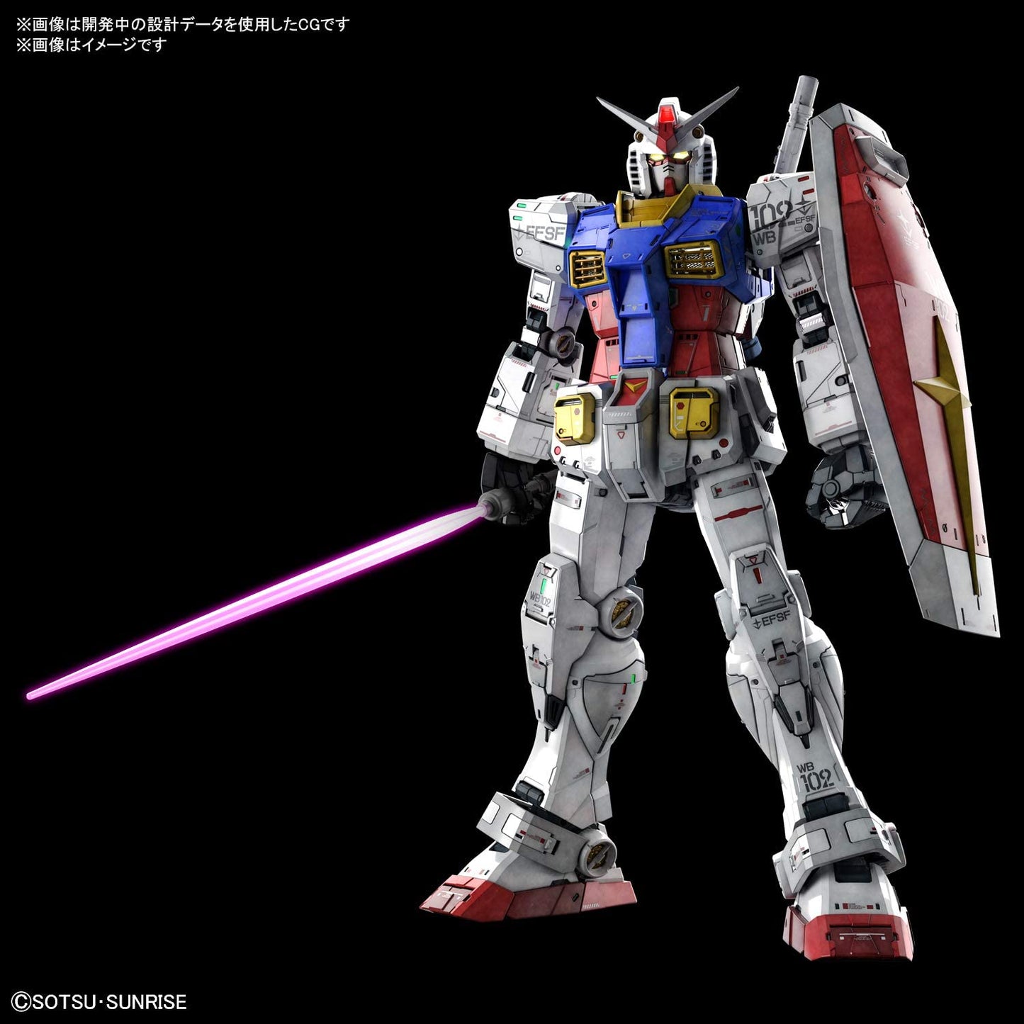 PG UNLEASHED Mobile Suit Gundam RX-78-2 Gundam 1/60 scale