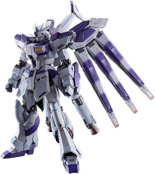 METAL BUILD Mobile Suit Gundam Char's Counterattack Beltorchika Children Hi-ν Gundam about 205mm ABS & PVC & die-cast painted action figure BAS62996